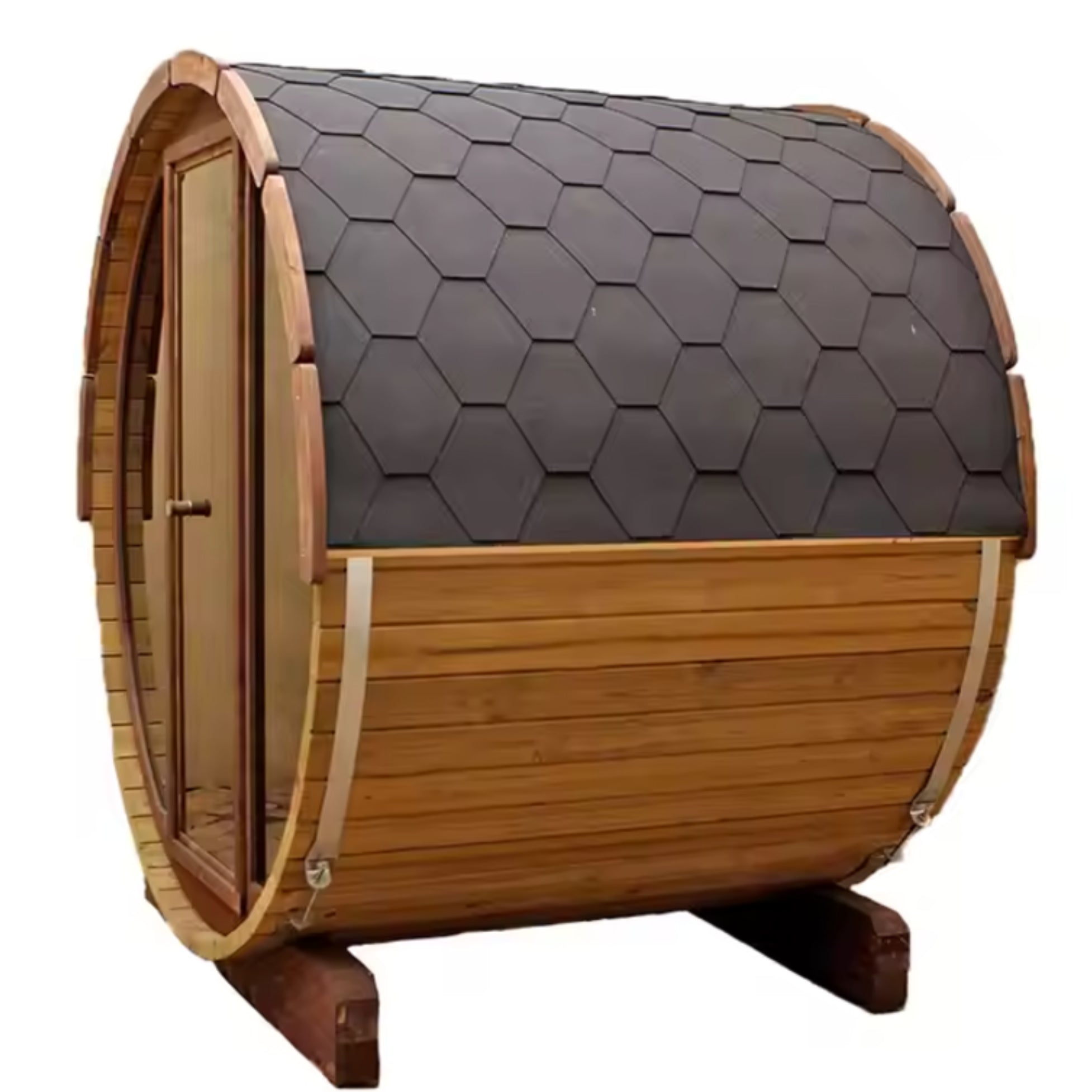 ThermoLoom BarrelView Outdoor Sauna